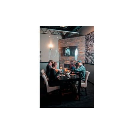 Goffs GEC 153; Ceiling Mounted Personal Safety Partition 61"W x 72"H - Blue 33469